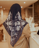 Foulard Chiffon carré 110x110 cm – Azraq Lefoulardcarré