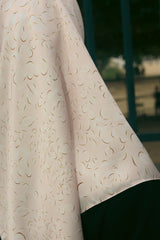 Foulard carré en satin – 110 x 110 cm (Sérénité) beige clair Lefoulardcarré