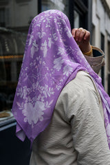 Foulard chiffon carré 110x110 cm – Lina Lefoulardcarré