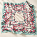 Foulard Chiffon satiné Carré 110x110 cm – Jouri Lefoulardcarré