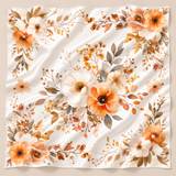 Foulard en satin carré 110x110 cm – Yasmin Lefoulardcarré