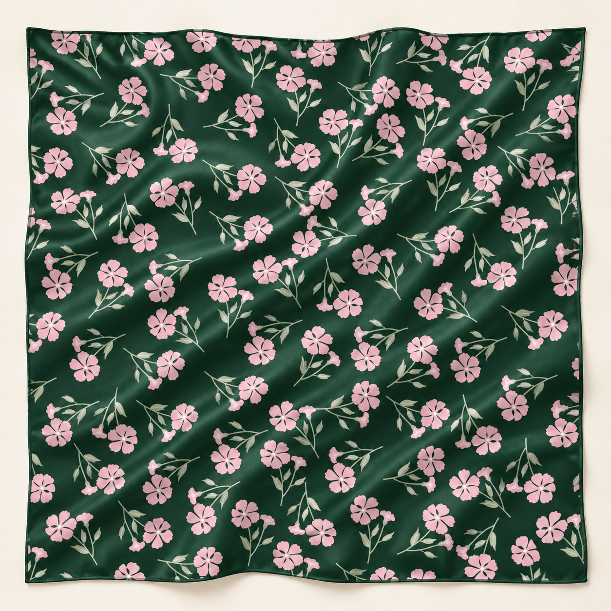 Foulard en satin carré 110x110 cm – Émorosa Lefoulardcarré