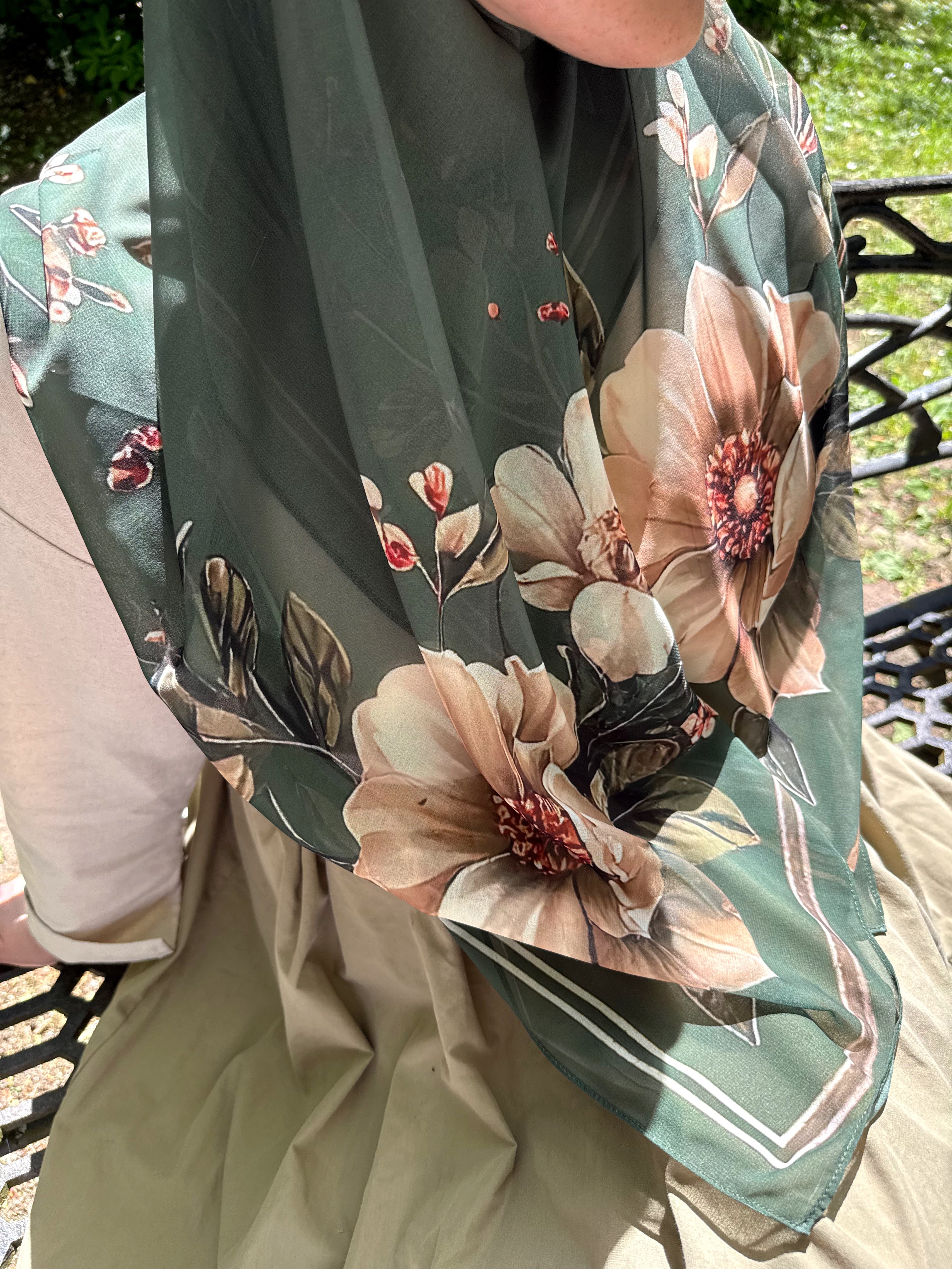Foulard Mousseline Carré 110x110 cm – Werde Lefoulardcarré