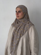 Foulard Chiffon Carré 115x115 cm – Fluidité et Grâce (11) Lefoulardcarré