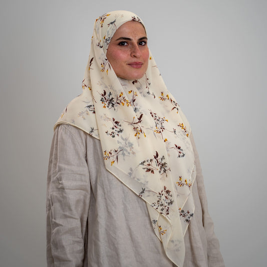 Foulard Chiffon Carré 115x115 cm – Fluidité et Grâce - Lefoulardcarré  