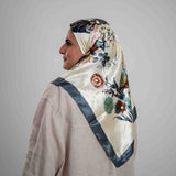 Foulard Satin Carré 90x90 cm – Élégance et Douceur (M2) Lefoulardcarré