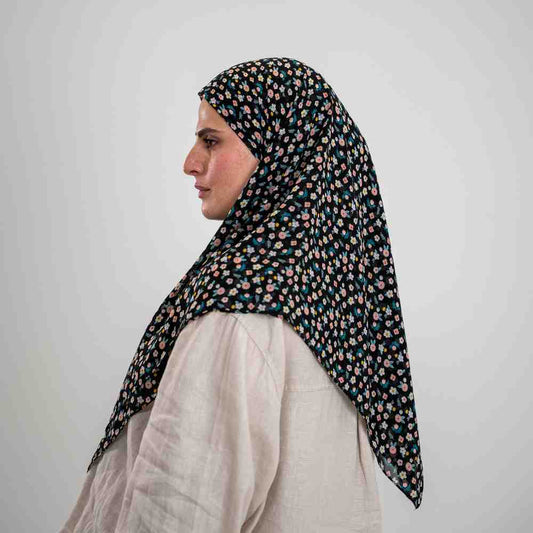 Foulard Chiffon Carré 115x115 cm – Fluidité et Grâce - Lefoulardcarré  