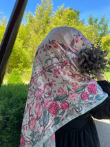 Foulard Chiffon satiné Carré 110x110 cm – Jouri Lefoulardcarré