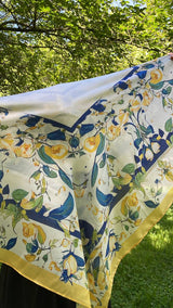 Foulard Chiffon satiné Carré 110x110 cm – Shams Lefoulardcarré