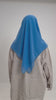 Foulard Mousseline Carré 110x110 cm – Chic et Aérien (Bleu ciel)