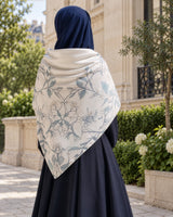 Foulard Chiffon satiné Carré 110x110 cm – Nasma